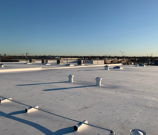Sample Commercial Roof Replacement in Dallas, Texas